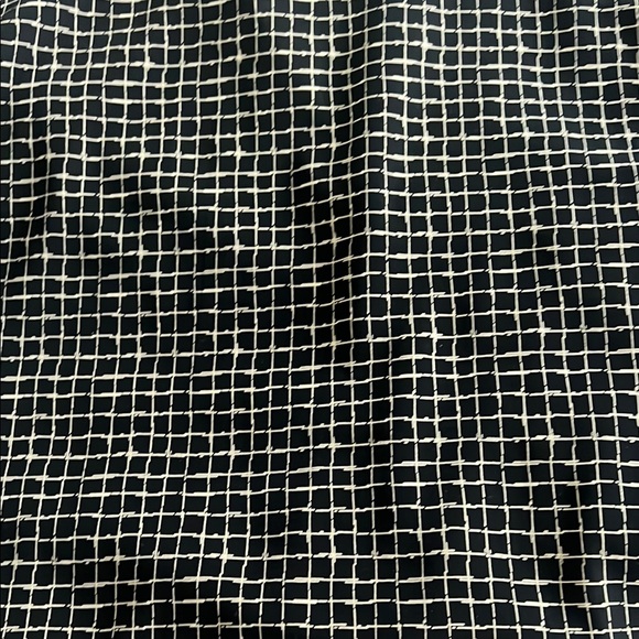 OAK + FORT Black and White Boxy Short Sleeve Blouse - Picture 3 of 4